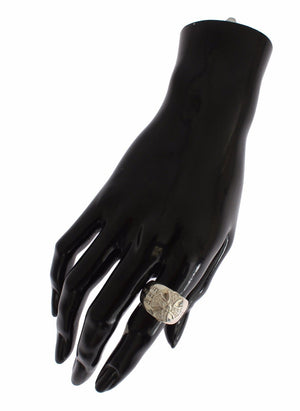 Nialaya Silber Kreuz Damen 925 Sterling Ring