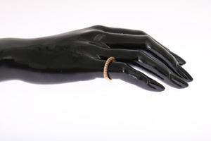 Nialaya Gold Authentic Womens Clear CZ Gold 925 Silber Ring