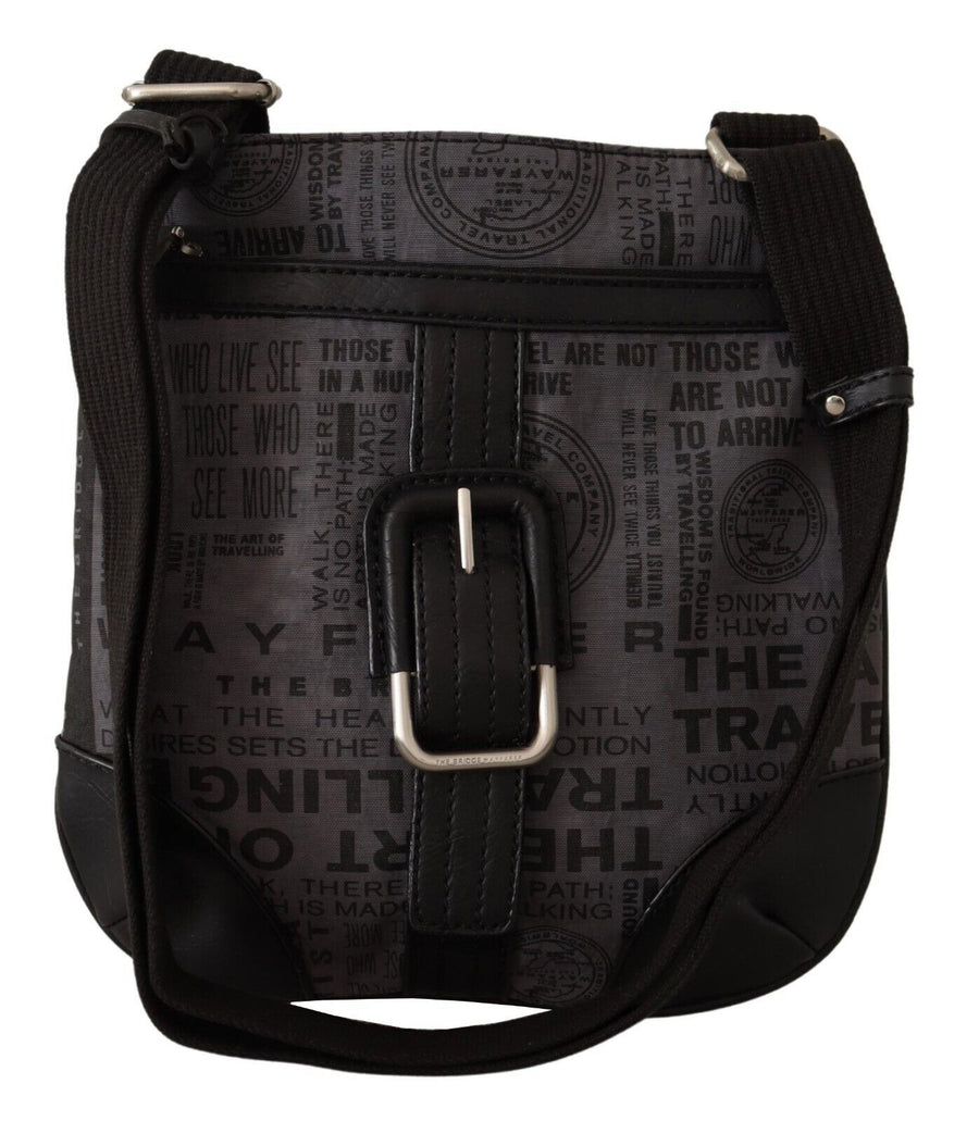 WAYFARER Graue bedruckte Logo-Umhängetasche Crossbody Handtasche