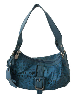WAYFARER Umhängetasche Bedruckte Handtasche Frauen Blau