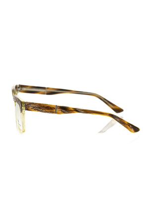 Frankie Morello Braune Herrenbrille aus Acetat