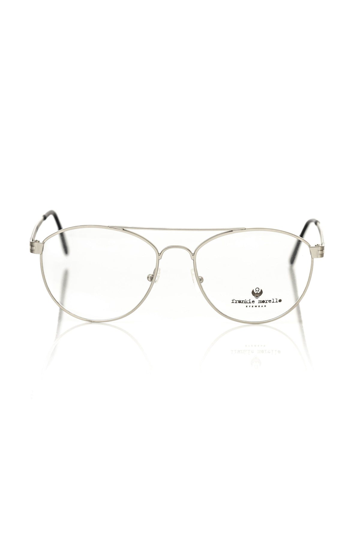 Frankie Morello Silbermetallische Unisex-Fassung