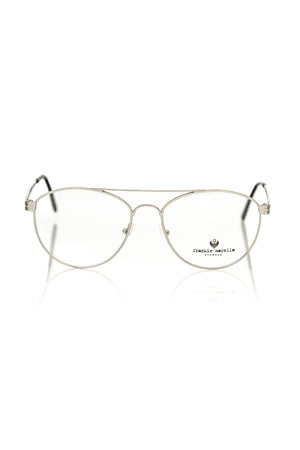 Frankie Morello Silbermetallische Unisex-Fassung