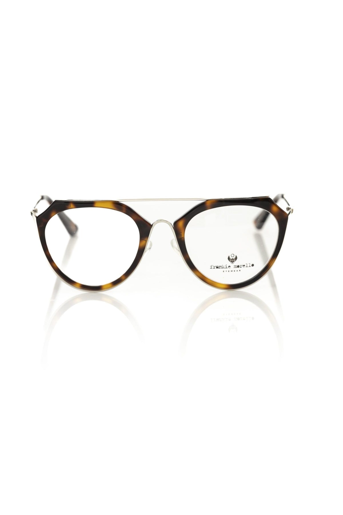 Frankie Morello Braune Damenbrille aus Acetat