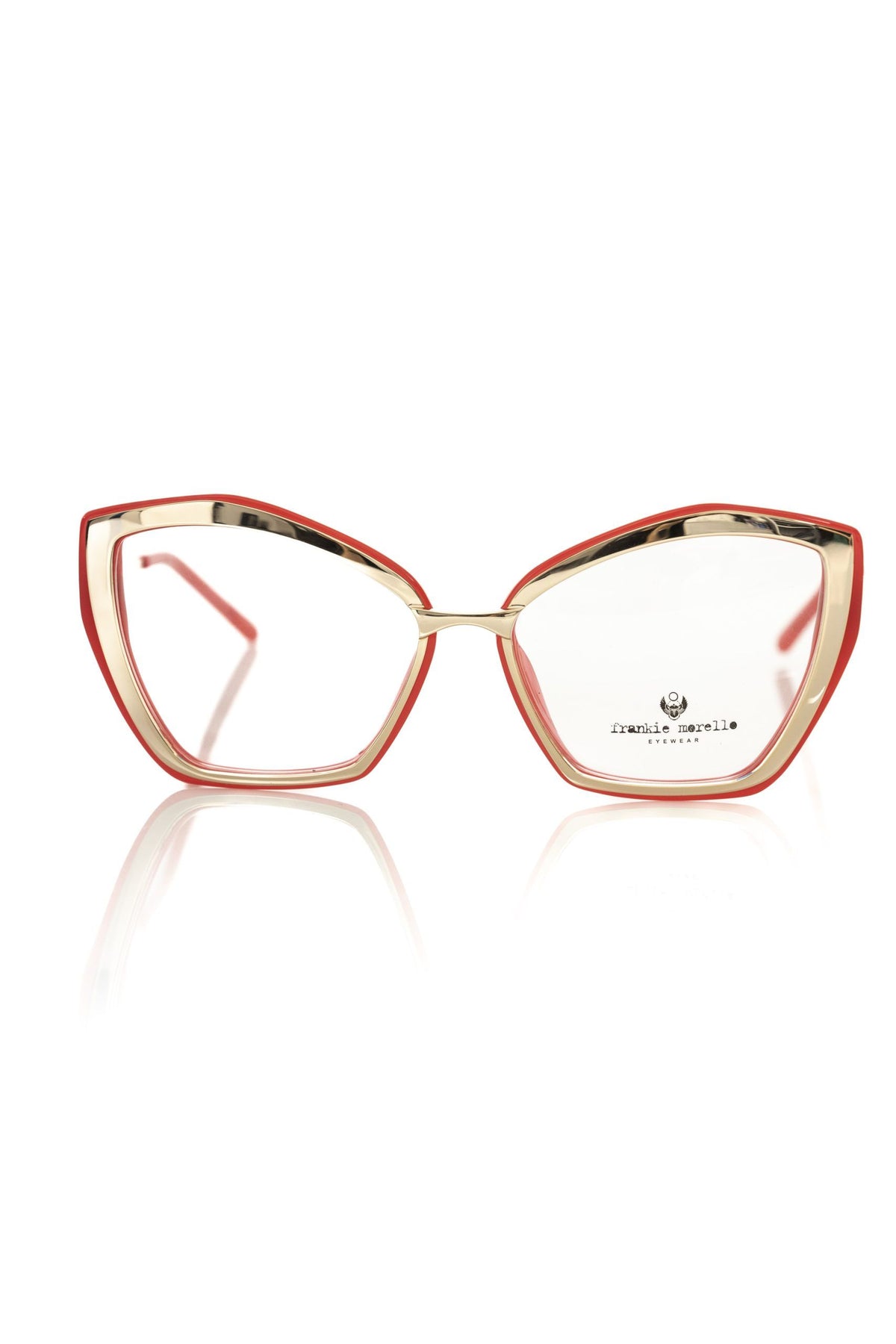 Frankie Morello Rote Damenbrille aus Acetat