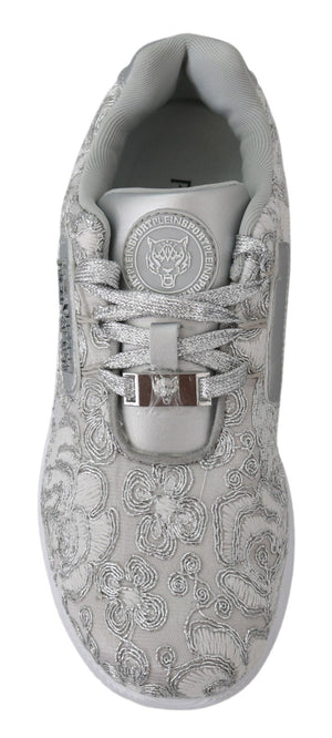 Plein Sport Silver Gleam Runner Joice Turnschuhe