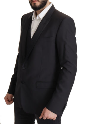 Dolce & Gabbana Dunkelblauer einreihiger MARTINI Blazer