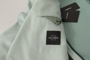 Dolce & Gabbana Grüne Kaschmirjacke Blazerjacke