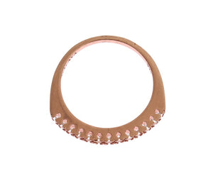 Nialaya Rotgold 925 Silber Ring