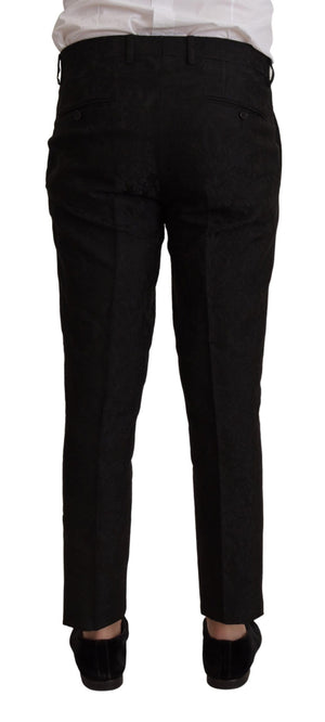Dolce & Gabbana Schwarzer Polyester Anzug 2 Stück MARTINI