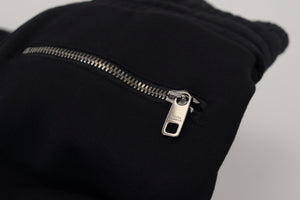 Dolce & Gabbana Schwarze Bermuda Cargo-Shorts aus Baumwolle