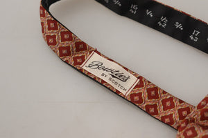 Scotch & Soda Multicolor Seide Verstellbare Hals Papillon Männer Fliege