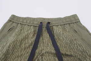 Dolce & Gabbana Grün gestreifte Cargo-Hose mit Reißverschluss Bein Männer Hosenhose