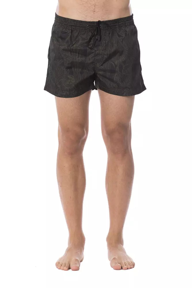 Roberto Cavalli Sport Badebekleidung für Herren aus Polyester im Army-Look