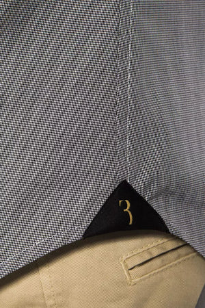 Billionaire Italian Couture Schwarzes Baumwollhemd für Herren