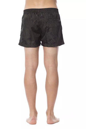 Roberto Cavalli Sport Badebekleidung für Herren aus Polyester im Army-Look