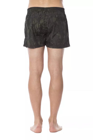 Roberto Cavalli Sport Herren-Badehose mit Tarnmuster
