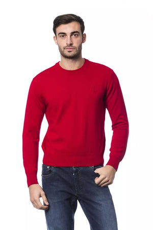 Billionaire Italian Couture Roter Wollpullover