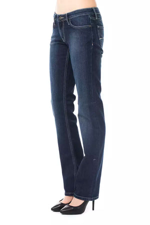 Ungaro Fever Blaue Baumwoll-Jeans für Damen