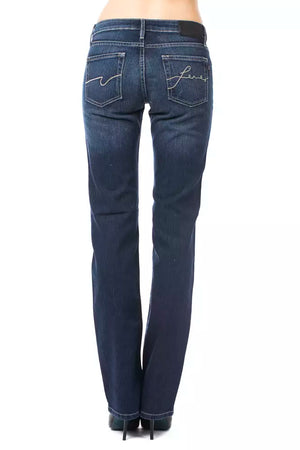 Ungaro Fever Blaue Baumwoll-Jeans für Damen