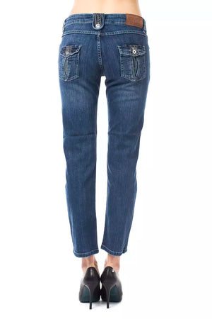 Ungaro Fever Hellblaue Damenjeans aus Baumwolle