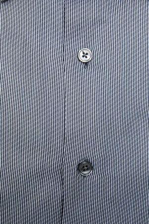 Robert Friedman Blaues Denim-Hemd