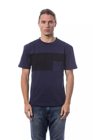 Verri Blu Baumwoll-T-Shirt für Herren