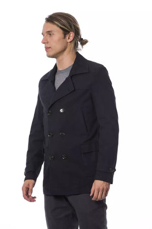 Verri Blauer Baumwollblazer
