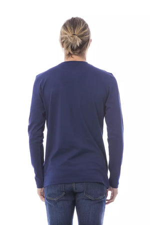 Verri Blu Baumwoll-T-Shirt für Herren