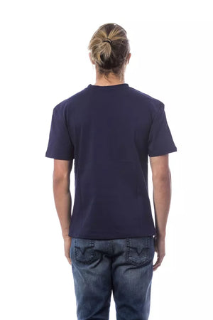 Verri Blu Baumwoll-T-Shirt für Herren