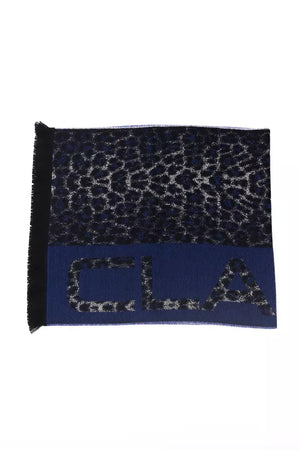 Cavalli Class Blauer Nylonschal
