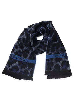 Cavalli Class Blauer Nylonschal