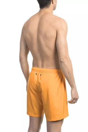 Bikkembergs Badehose aus Polyester in Orange für Herren