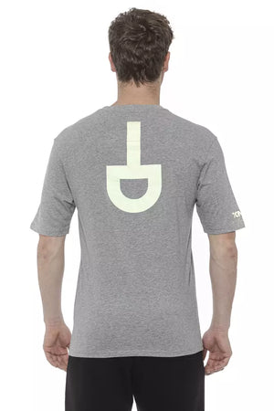 Tond Graues Baumwoll-T-Shirt für Herren