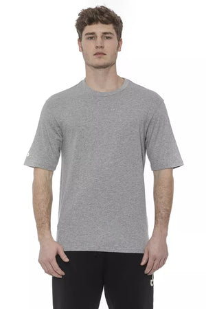 Tond Graues Baumwoll-T-Shirt für Herren