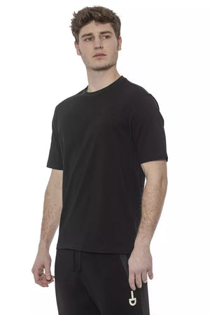 Tond Schwarzes Baumwoll-T-Shirt für Herren