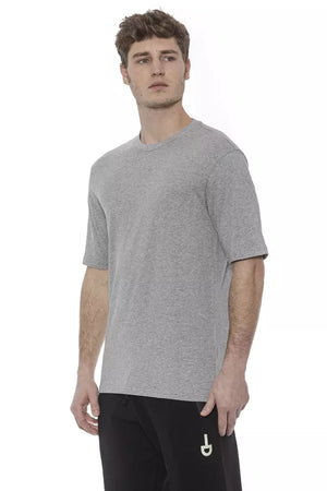 Tond Graues Baumwoll-T-Shirt für Herren