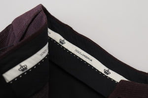Dolce & Gabbana Braun Baumwolle Chino Männer Hosen