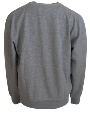 Aeronautica Militare Grauer Herren Pullover Sweatshirt Pullover