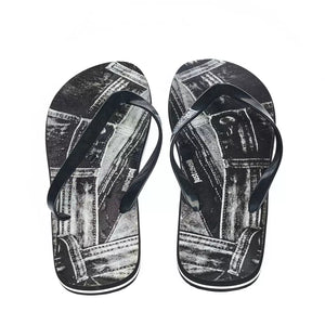 Just Cavalli Schwarze EVA Herren-Sandale