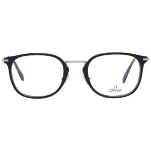 Omega Brille aus schwarzem Metall & Kunststoff (Gestell)