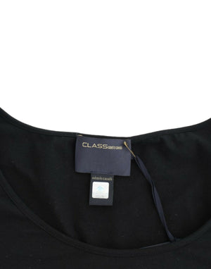 Cavalli Schwarzes Baumwoll-Top