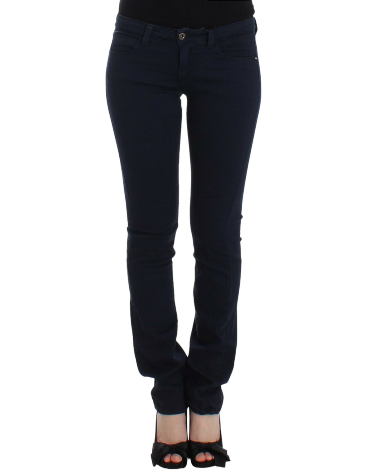 Costume National Blaue Jeans mit geradem Bein