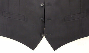 Dolce & Gabbana Blauer Baumwoll-Stretchwesten-Blazer