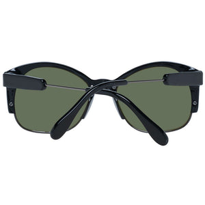 Serengeti Schwarze Sonnenbrille aus Acetat & Metall
