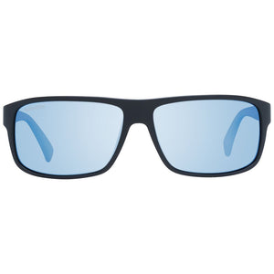 Serengeti Schwarze Sonnenbrille aus Kunststoff