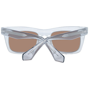 Sandro Sonnenbrille aus transparentem Acetat