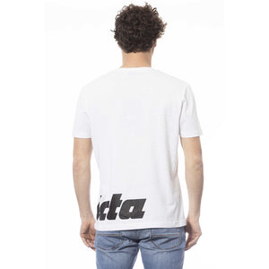Invicta Weißes Baumwoll-T-Shirt für Herren