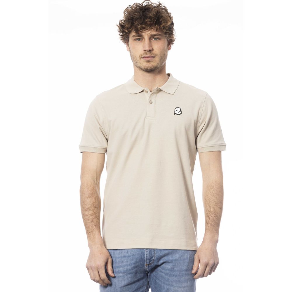 Invicta Beige Baumwoll-Herren-Poloshirt
