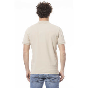 Invicta Beige Baumwoll-Herren-Poloshirt